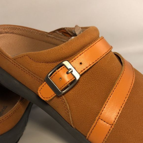 NWOB | Spenco Orthotic Nubuck Siesta Slides 2 - Sydney in Cognac | Slip-On - Picture 7 of 7